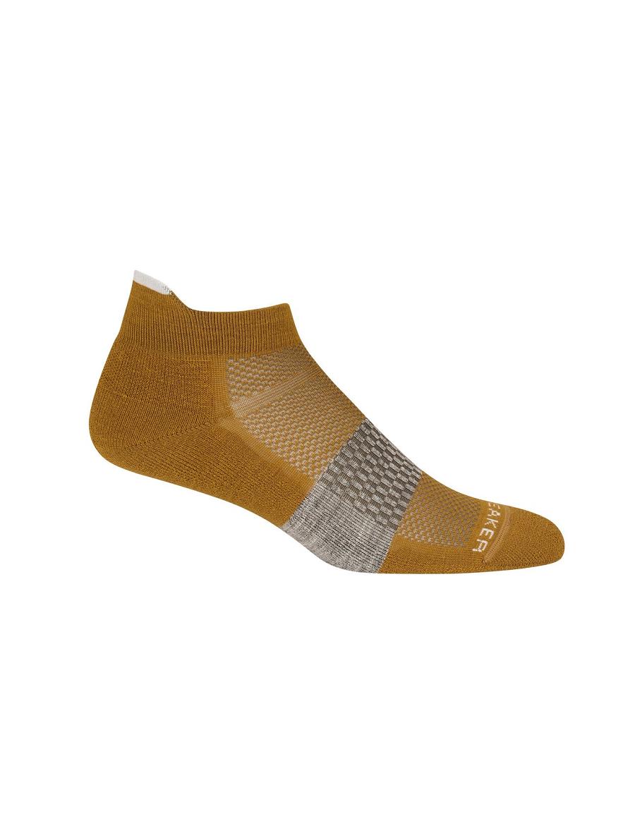 Women's Icebreaker Merino Multisport Light Micro Socks Clove / Snow | CA 1503XYUF